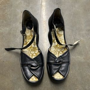 Fly London Yuka wedge heels size 40